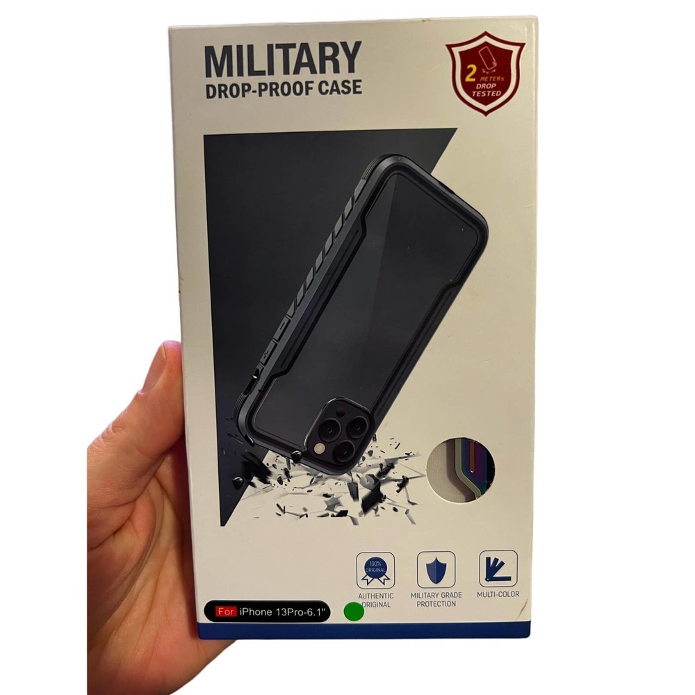 Sicher Phone Case for iPhone 13Pro - 6.1" - Military Drop Proof, Shockproof - Picture 1 of 9